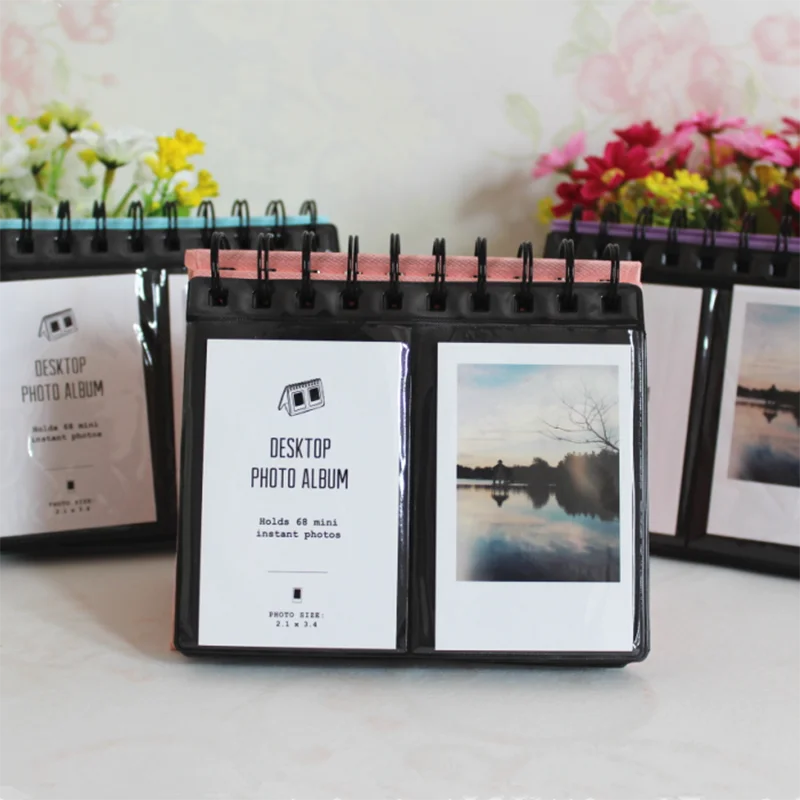 68Pockets Mini Instant Polaroid Photo Album Picture Case for Fujifilm Instax Mini Film instax mini Polaroid album for wedding