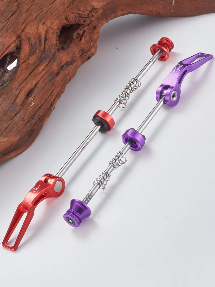 AliExpress NONE KRSEC Bicycle Quick Release Bolt Hub Skewers Lever Axle Road Mountain Bike Replacement Cycling Parts For Front 145mm Rear 180mm