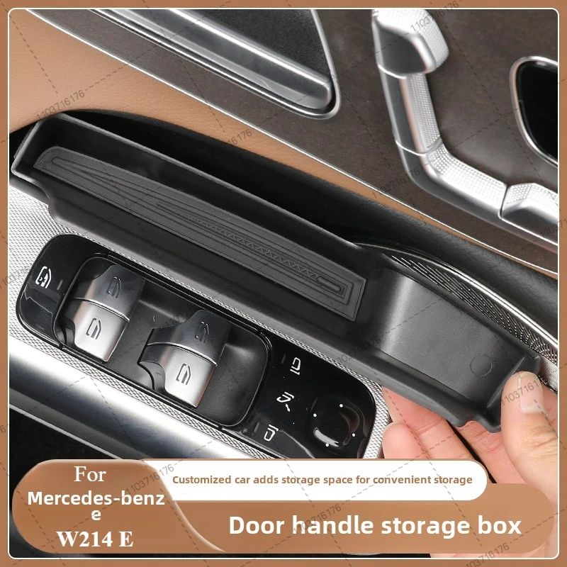 Used for Mercedes-Benz W214 E-class E300L/E260L door handle storage box storage box interior decoration supplies
