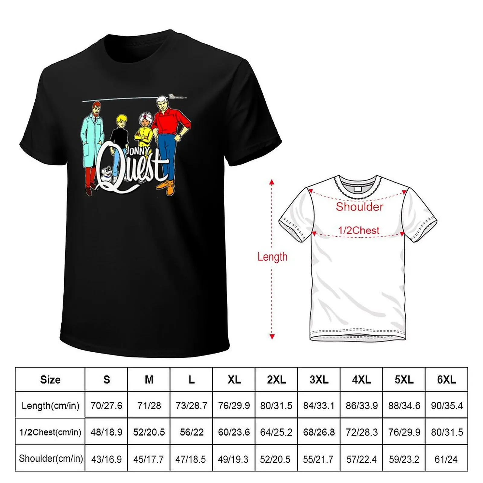 Jonny Quest, non-distressed T-Shirt man graphic t shirt T-Shirt