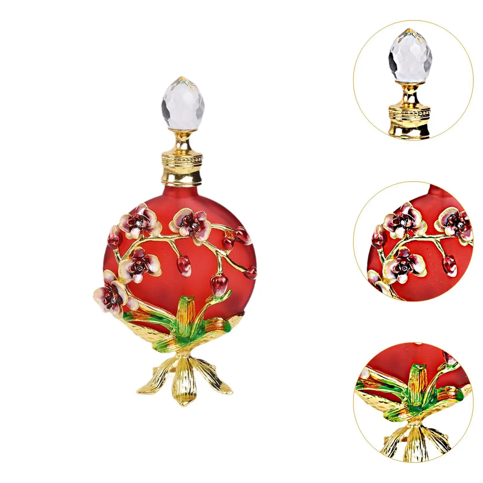 زجاجة عطر زجاجية 30 مل 30 مل هدية للأم زجاجة عطر فارغة قابلة لإعادة الملء