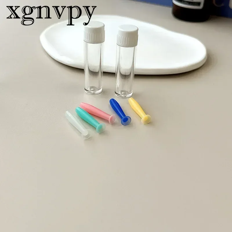 Xgnvpy Rigid Contact Lens Suction Rod Silicone Solid Wear Rod with Clear Color Your Glasses Case