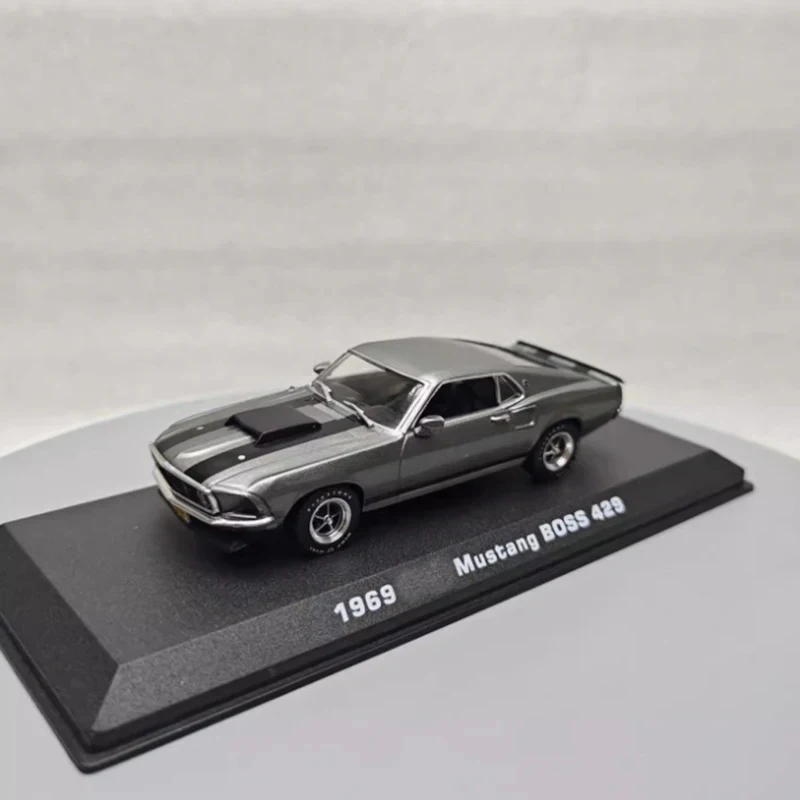 

Модель автомобиля Greenlight Diecast 1/43, 1969 Mustang BOSS 429, из сплава, имитация, коллекционная, для демонстрации, игрушка, подарок, сувенир