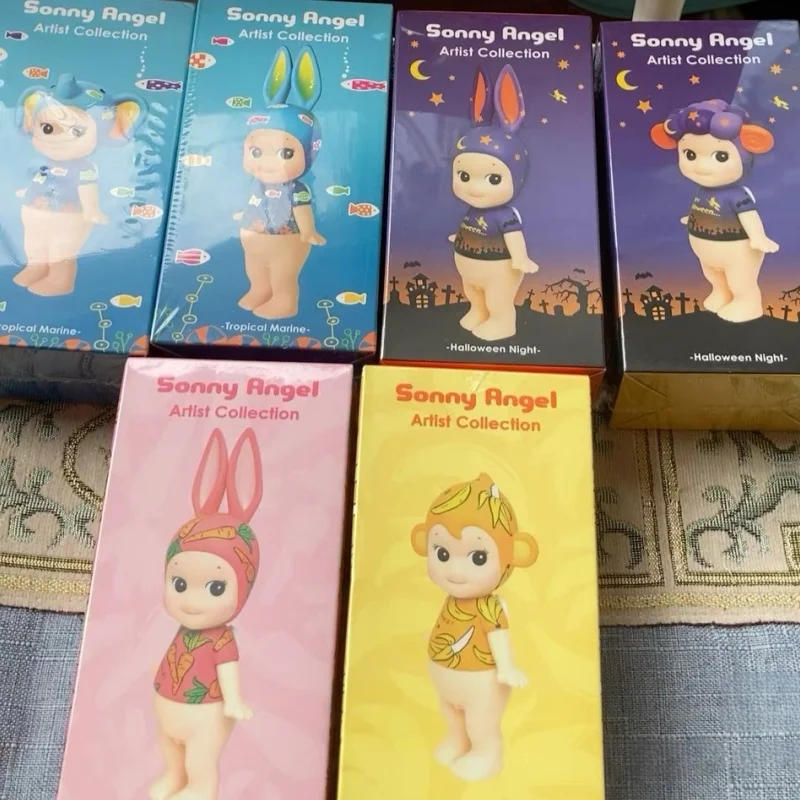 

Новый горячий оригинальный Sonny Angel Япония AC-DIY самоокрашенный набор кукол слепая коробка фигурка украшение для рабочего стола орнамент подарок на день рождения игрушка