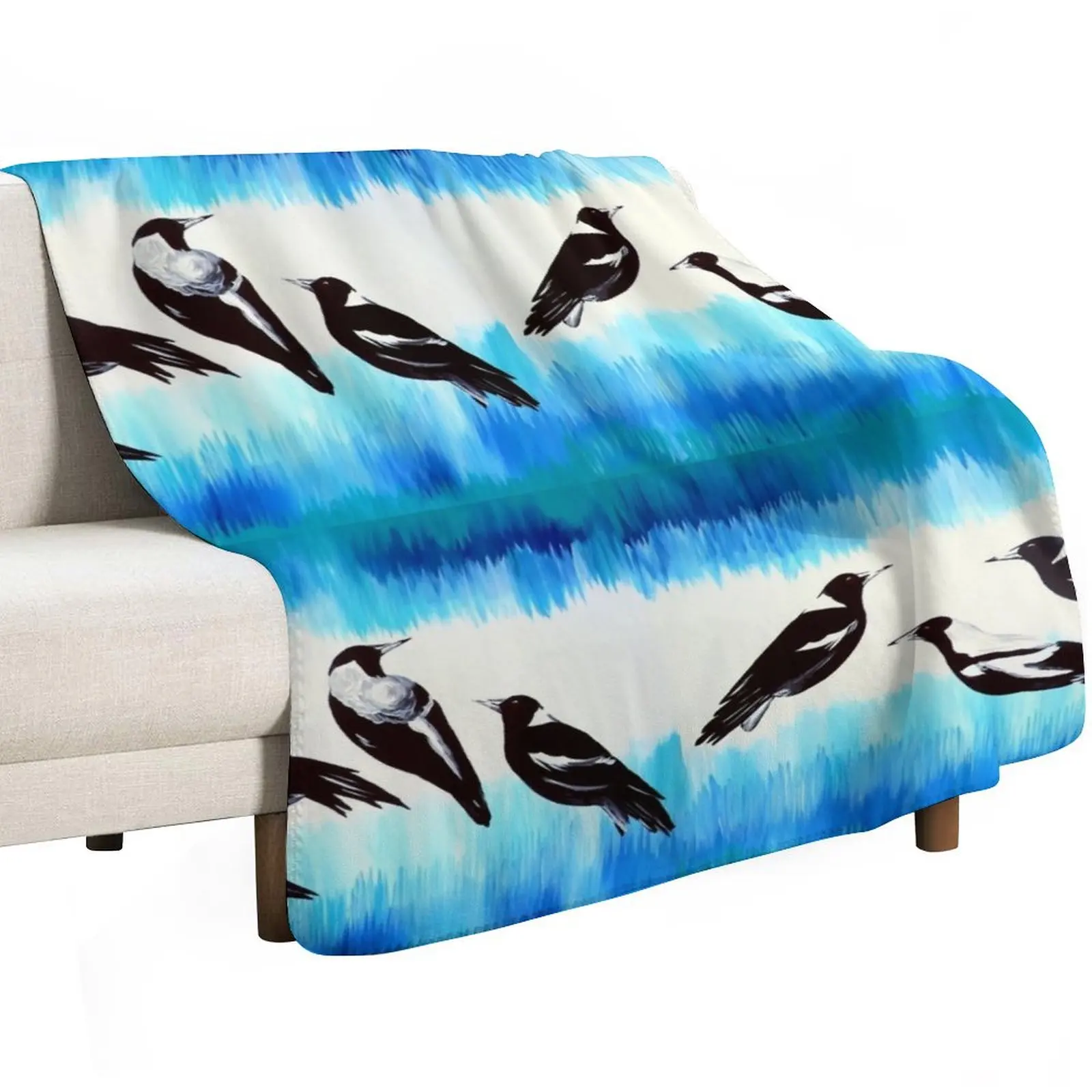 Family Joy Throw Blanket Warm Polar Beach Cute Plaid for sofa Custom Blankets