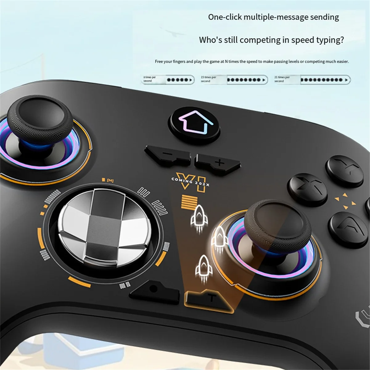 

New 3C- for /S 2.4G Wireless Game Controller Console Joysticks Game Controller for PC Gamepad
