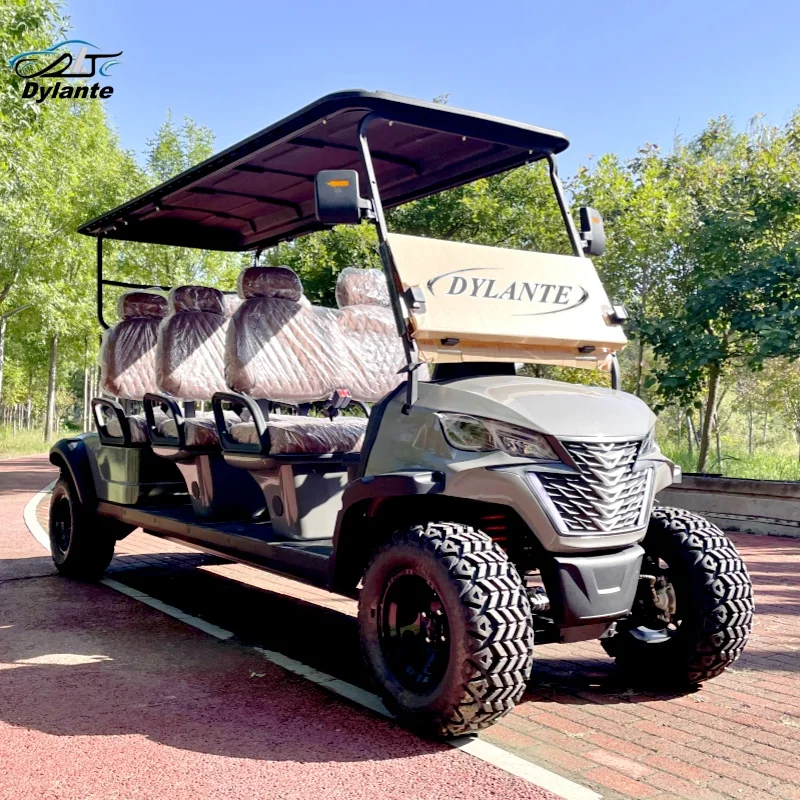 

2025 Best Selling Brand Off-Road Club Electric Golf Cart New Style Solar Panel Powered 6 Seater Electric Off-Road Golf Cart