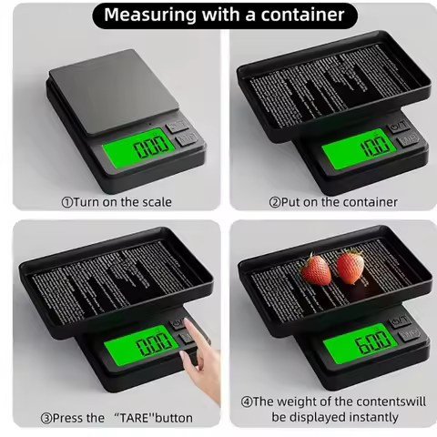 0.01g -100/500g portable electronic scale mini digital scale high precision electronic pocket scale jewelry weight kitchen scale