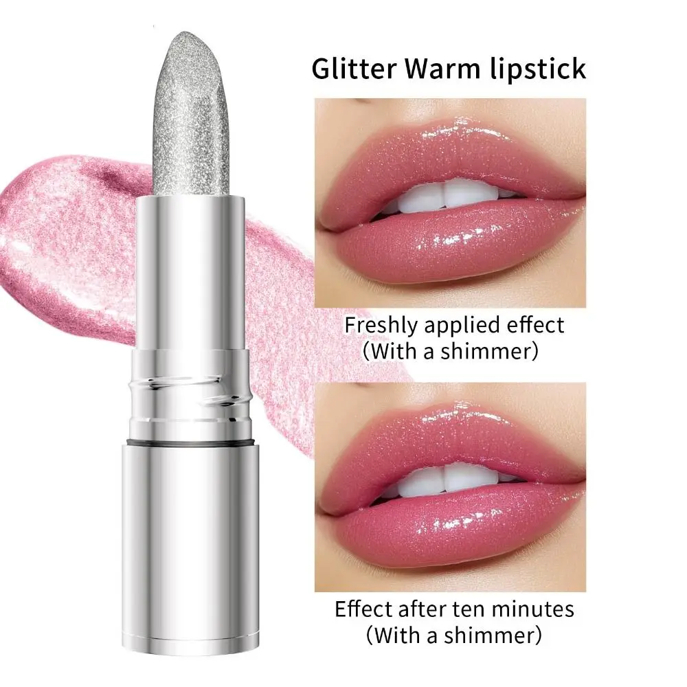 

Waterproof Temperature Color Changing Lipstick Long Lasting Hydrating Lip Care Cream Anti Drying Non-stick Lip Gloss Lip Care