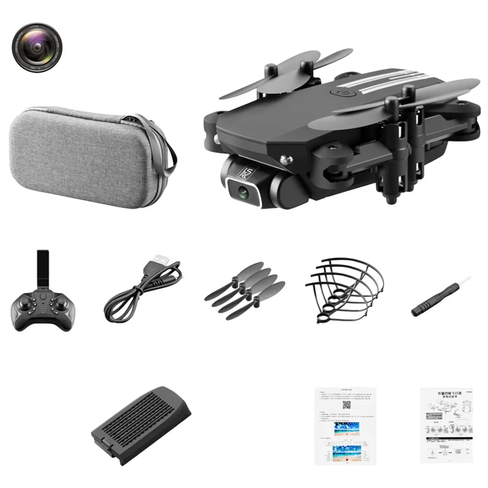 

1 set 4K Drone Foldable Quadcopter Rc Helicopter Aerial Photography Return Led Light Real Time