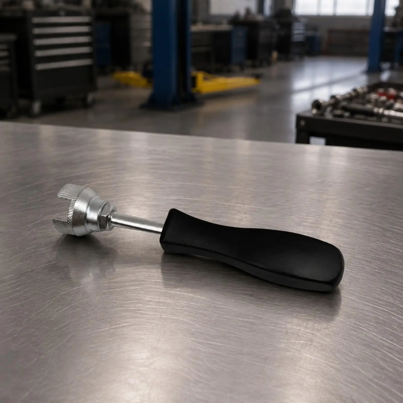Drum Brake Spring Compressor Tool for Automotive Servicing Chrome Vanadium Steel Ergonomic Design