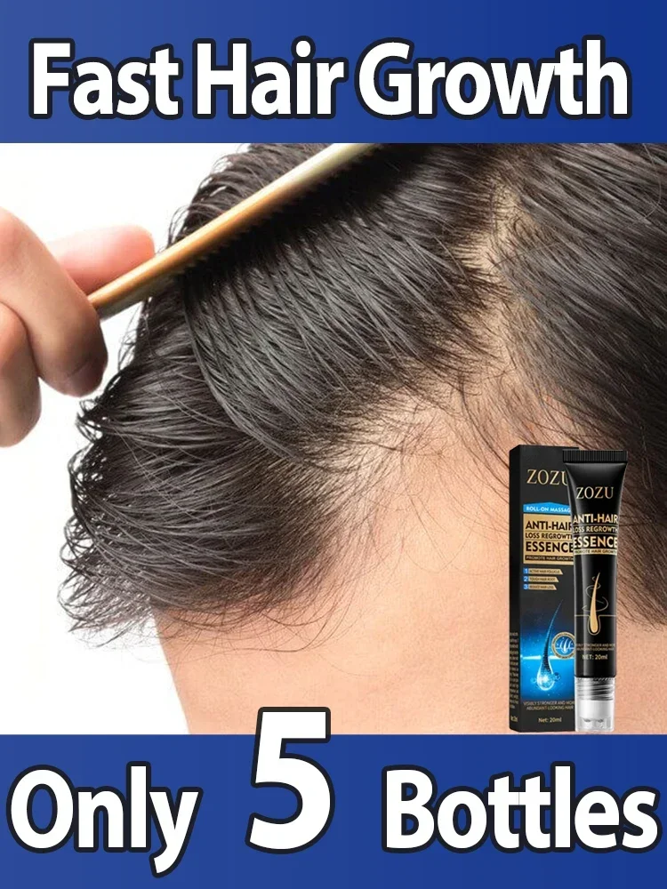 

Fast Hair Growth Serum Powerful Anti-Hair Loss Treatment Scalp Massage Oil