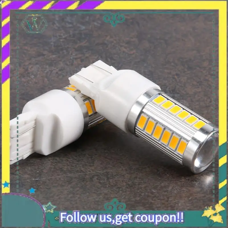 

A82U-7443, T20 Led Bulbs Amber Yellow 900 Lumens Super Bright Turn Signals Light Brake Stop Parking Light Back Up Reverse Light