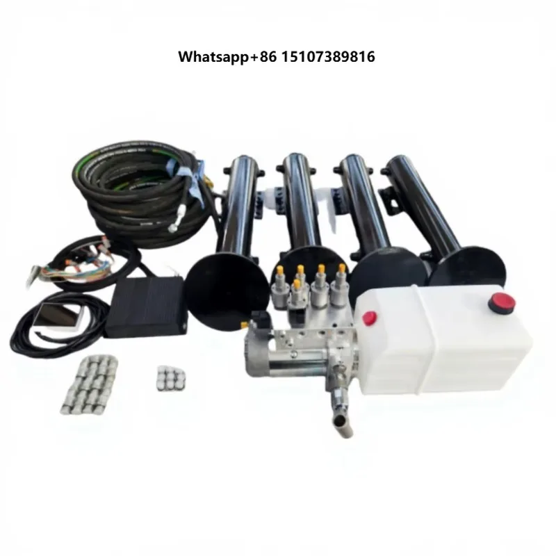 RV Leveling System with Remote Control Stable Hydraulic System for Camper Van