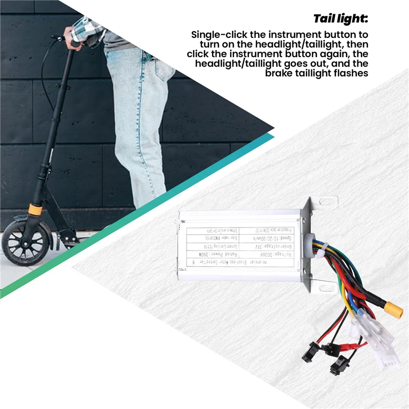 ドロップシップ-36v-350-ワットコントローラダッシュボードアクセルスクーター交換キット-e-スクーターコントローラダッシュボードアクセルスクーター