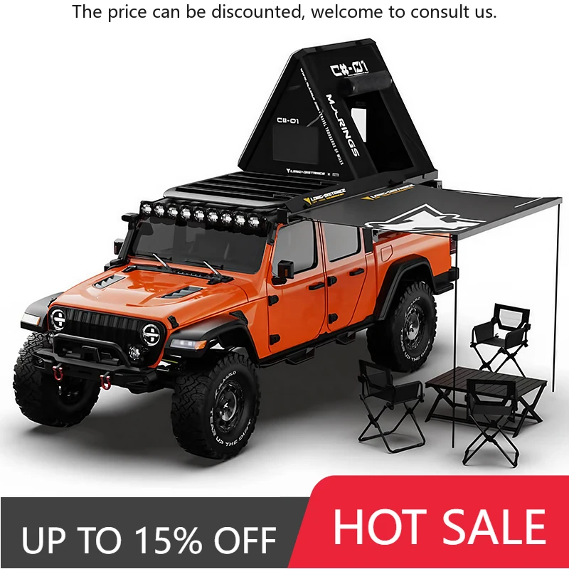 

Rlaarlo 1/7 Scale 4WD Brushless RC Crawler Truck RTR JK07 PRO