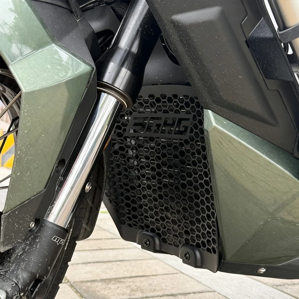 For Zontes 368G 368 G 2024-2026 Motorcycle  Water Tank Mesh Cover Protection Black Radiator Grille Guard Protector Cover
