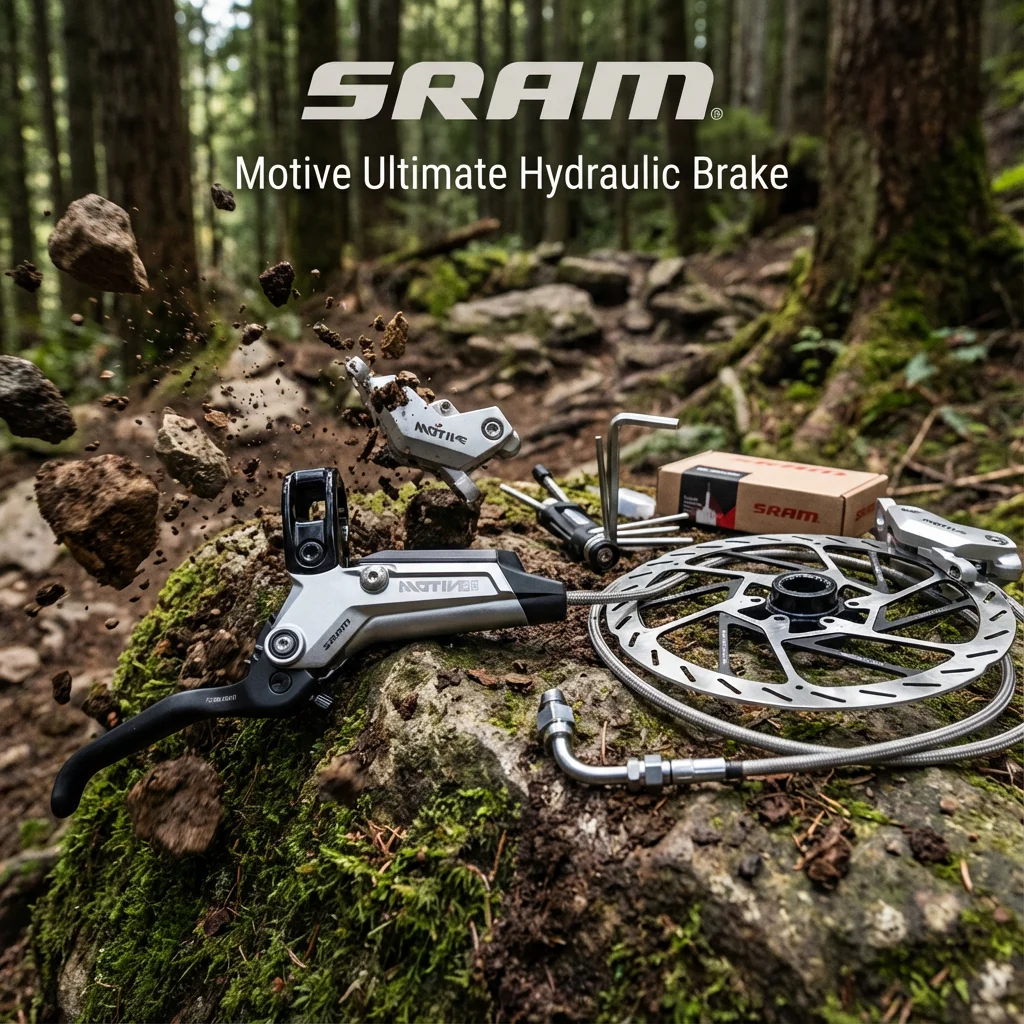 

Новая модель SRAM Motive Ultimate Carbon Blade Гидравлический тормоз Прозрачный анодированный DB-MOTV-ULT-A1 дополнение к коктейлей AXS