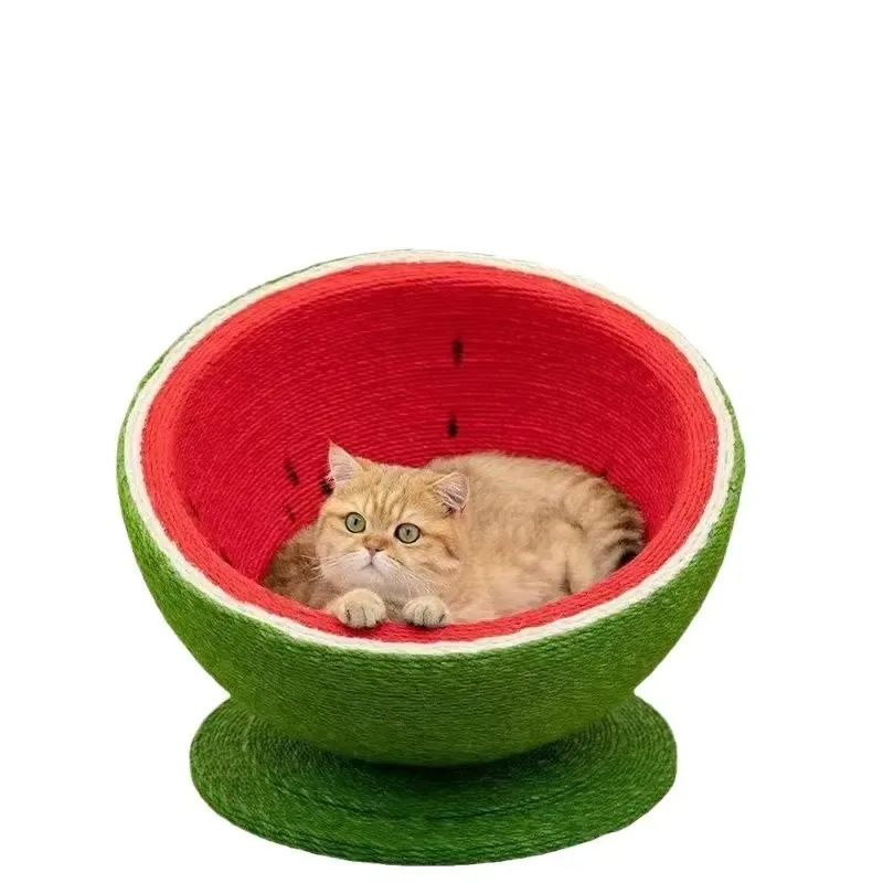 Extra Large Sisal Cat Scratcher Board Wear Resistant Anti Scratch Cat Nest Pet Toy Sofa Climbing Tree