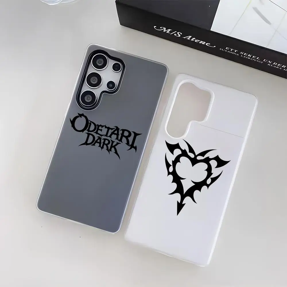 O-Odetari Singer Music Phone Case For Samsung Galaxy S25 S24 S23 Ultra, Jelly Clear Case Soft TPU Anti-drop Protection