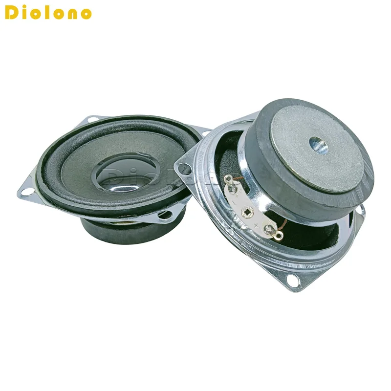 4-ohm-3w-alto-falante-66mm-25-polegada-alto-falante-quadrado-45mm-externo-borda-de-espuma-magnetica-altura-29mm-diy-alto-falante