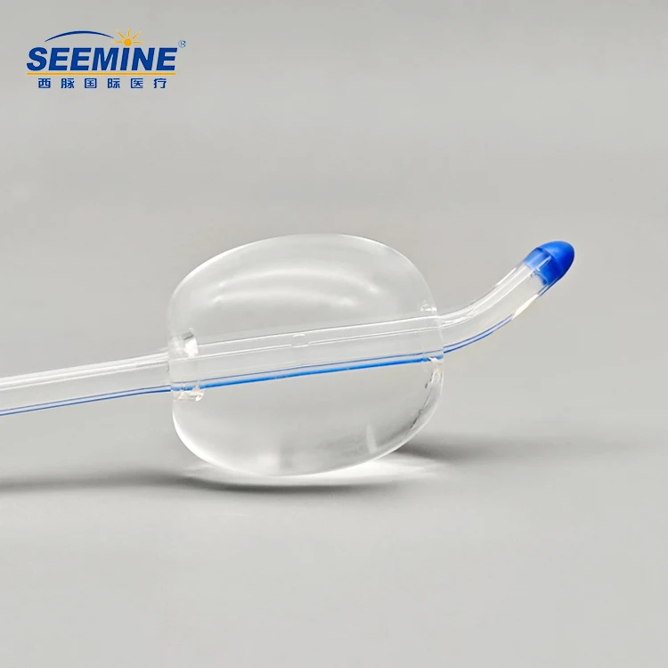 22FR 50CC 3-Way Dufour تلميح سيليكون فولي قسطرة الإحليل أنبوب القسطرة الطبية