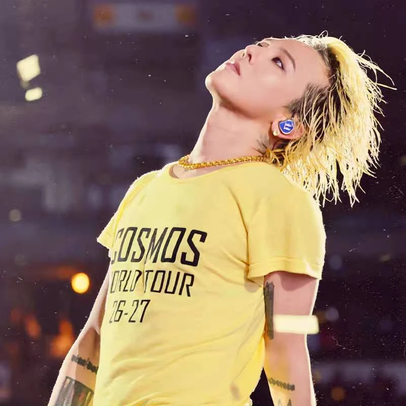 BIGBANG 20th Anniversary Concert Cotton T-shirt Unisex Short Sleeve COSMOS WORLD TOUR 26-27 Print Kpop Fans Streetwear Tee Tops