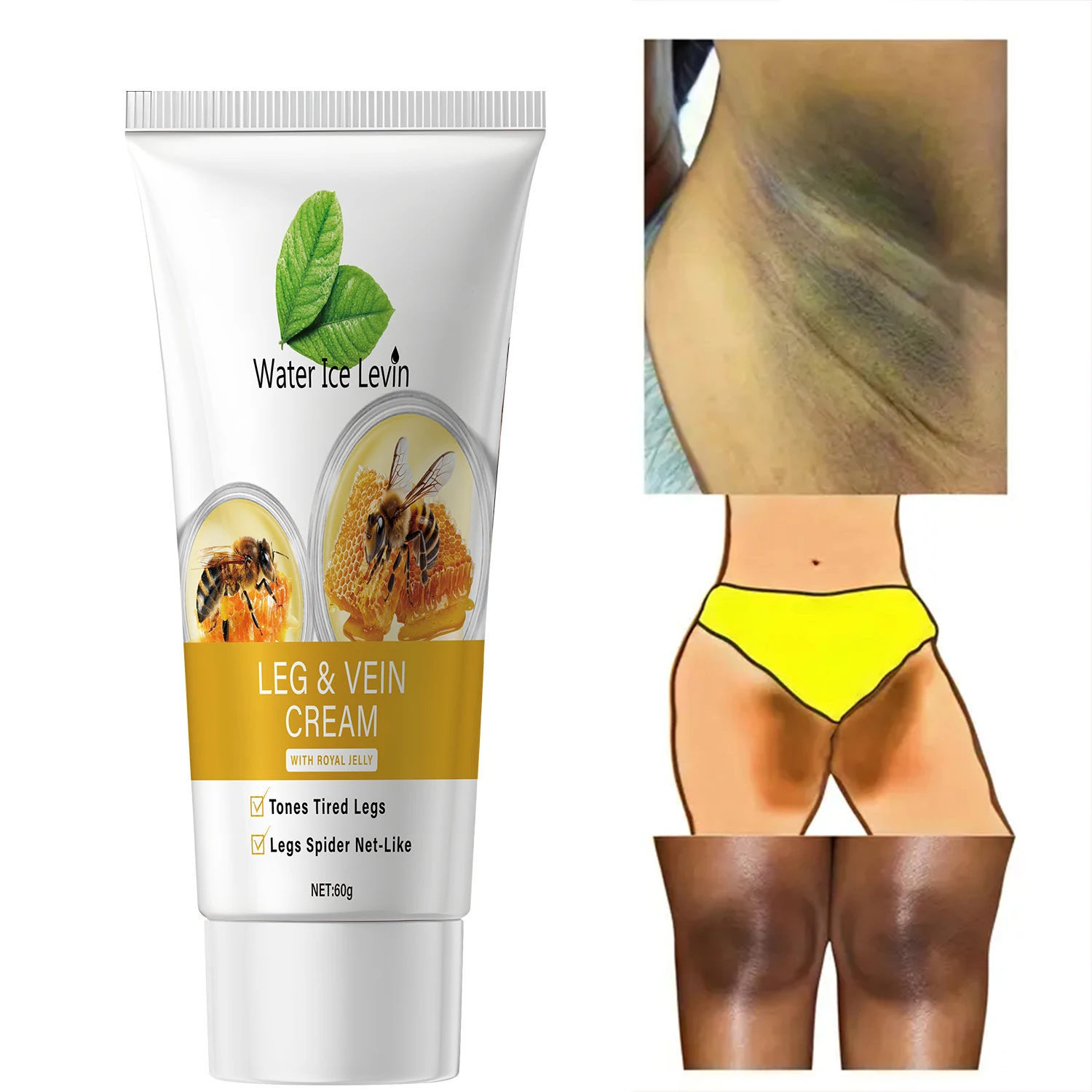 قم بتنشيط أرجل متعبة وثقيلة مع كريمةنا المميزة الغنية بجيلي رويال. يقدم تركيبةها خفيفة الوزن وسريعة الامتصاص #4