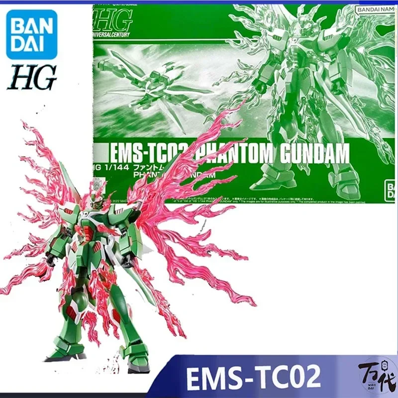 

Bandai оригинальная аниме GUNDAM модель HG 1/144 EMS-TC02 PHANTOM GUNDAM фигурка PB игрушки для детей подарокОригинальная коробка