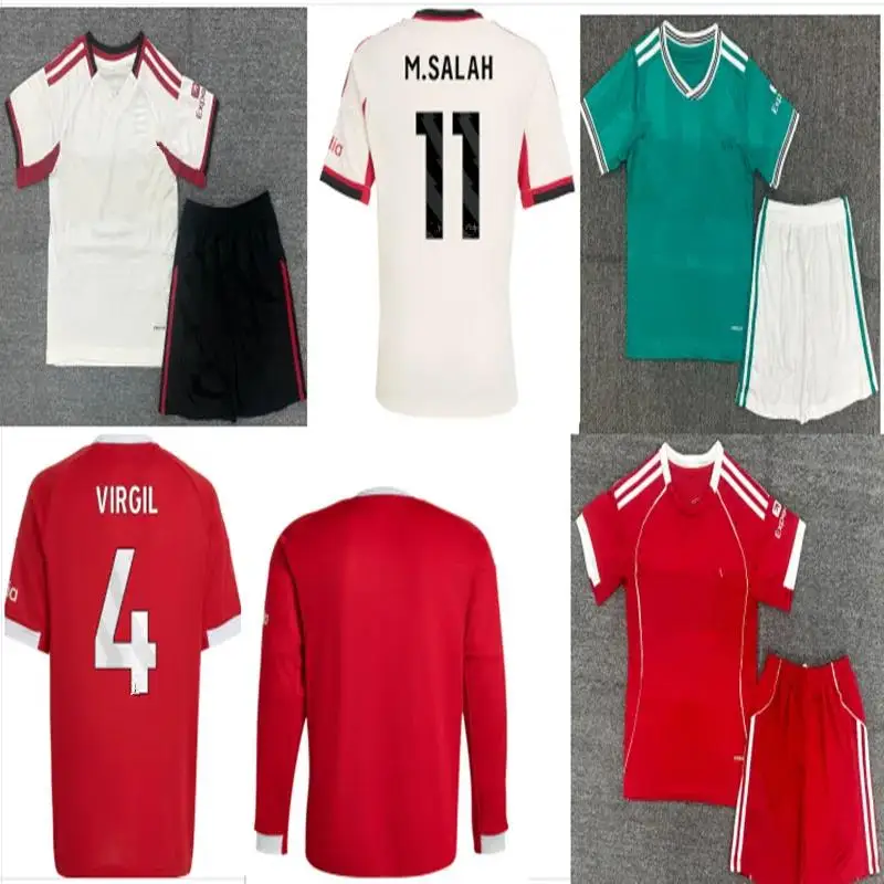 

New 25 26 Liverpooles Adult shirt kids kit 2025 Liverpooles Adult shirt kids kit