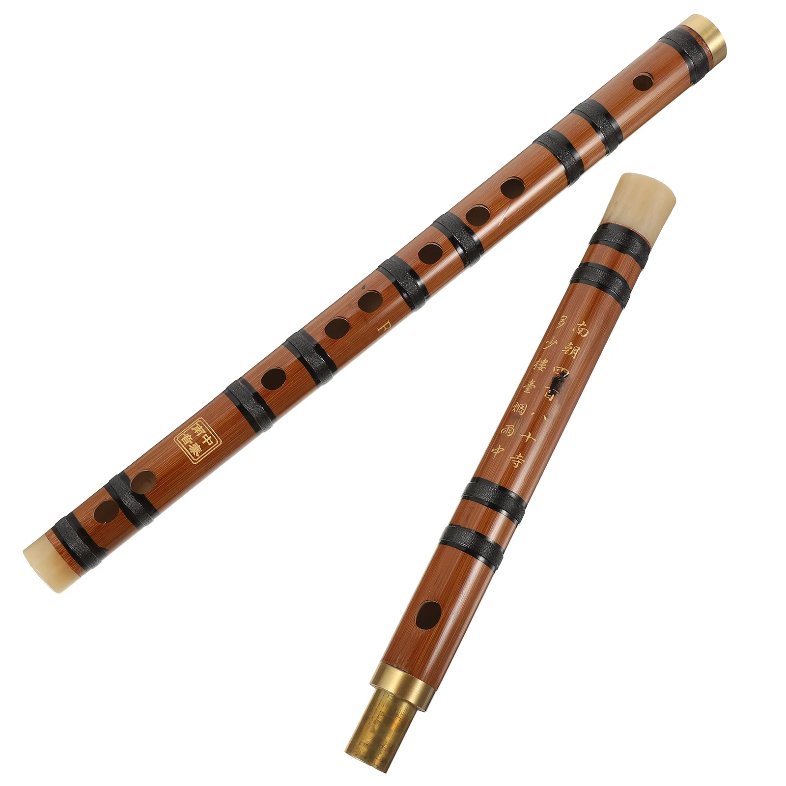 

Chinese Bamboo Flute Detachable Design Smooth Polished Portable Instrument for Students Early Education Practice Gift
