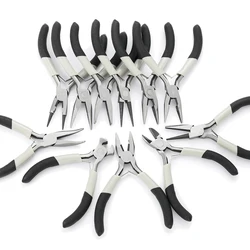 High-carbon Steel Jewelry Making Pilers Durable Needle Round Nose Cutting Wire Diagonal Pliers for Jewelry Making Repair Tools