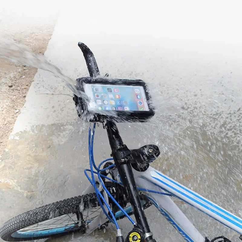 Bicycle Phone Holder Waterproof Case Bike Phone Bag for IPhone Xs 11 12 Samsung S8 S9 Mobile Phone Stand Support Scooter Cover