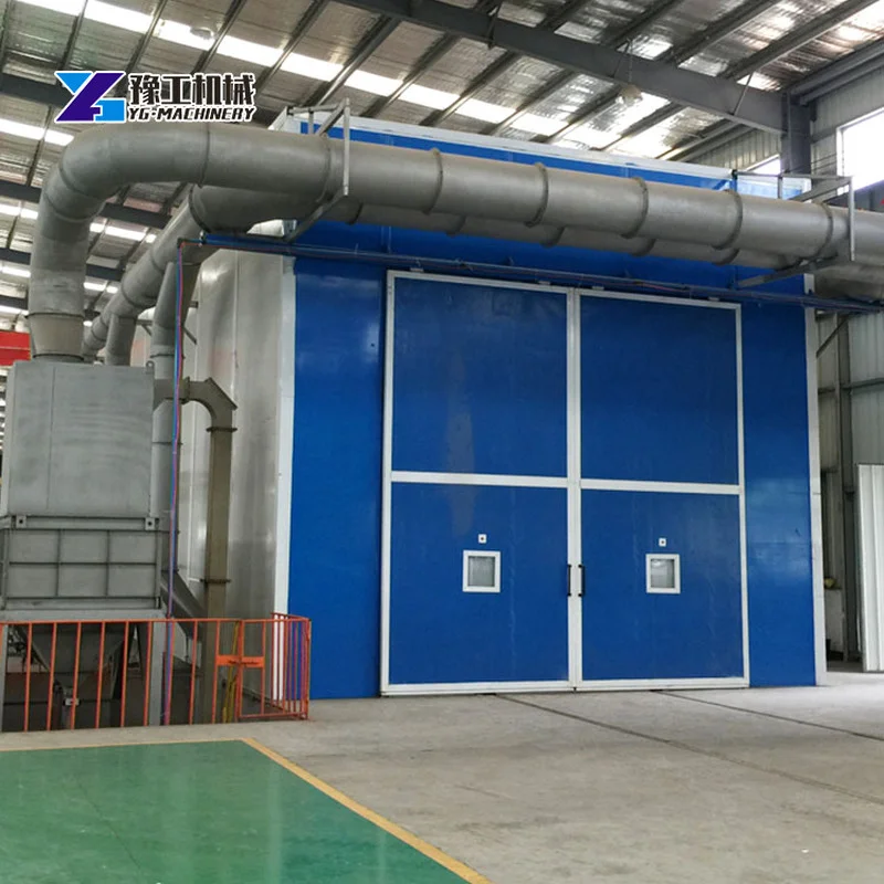 High Quality Multiple Function Spray Container Sandblasting Room Industrial Blast Booth