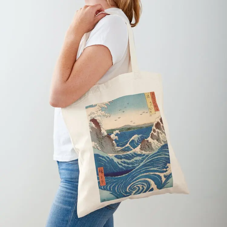 

Whirlpool Utagawa Hiroshige Vintage Japanese Woodblock Print East Asian Culture Antique Art Tote Bag Candy bags