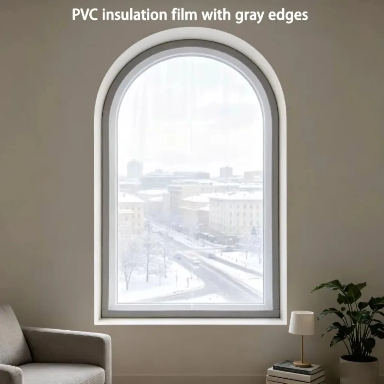Winter Window Film Windproof Warm Sealing Plastic Cloth Cold Insulation Antifreeze New Style Winter Windproof Curtains
