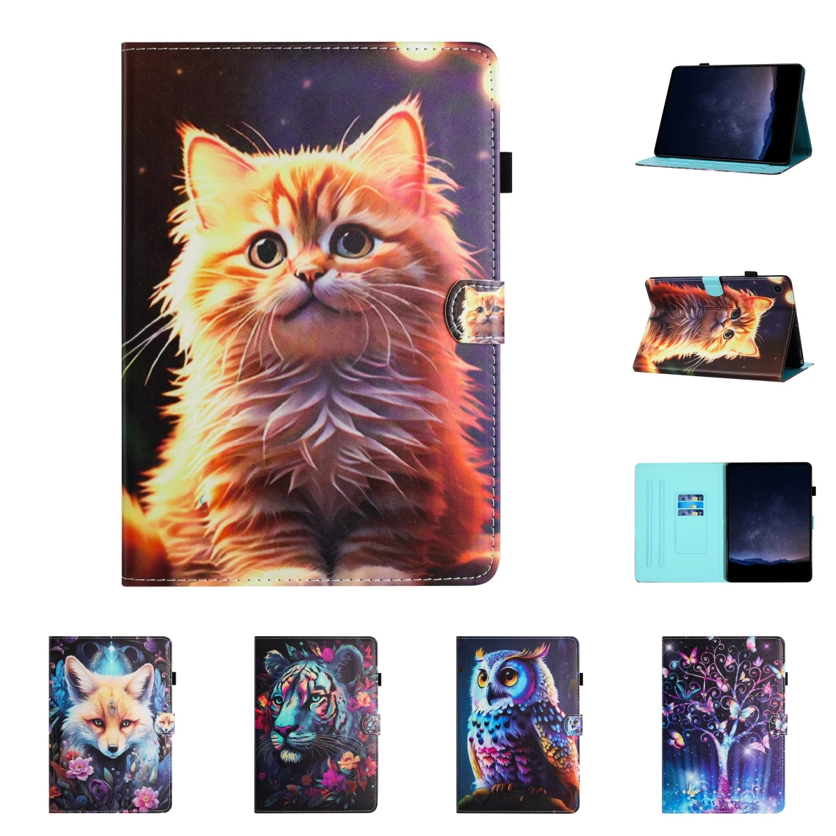 

Case for Samsung Galaxy Tab A9 Plus 11inch 2023 TPU Soft Back Flip Stand Tablet Case For Galaxy Tab A9+ Cover SM-X210/SM-X215