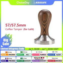 Kaffee manipulation 57mm 57,5mm für Lellit Anna Anita 57mm Sieb träger Edelstahl Barista Espresso maschine Zubehör Eck werkzeug