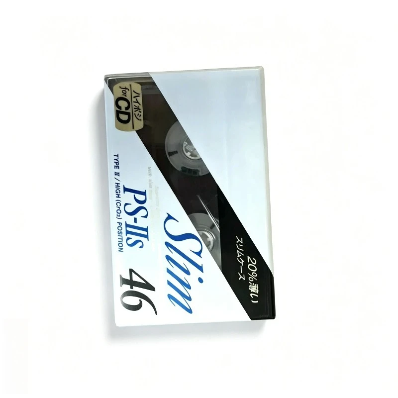 100% Original New For Axia PSIIS 46min JP 1990 Mid-High Grade Type II Blank Cassette For Recording & Duplication