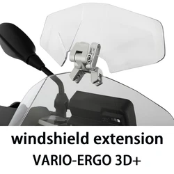 NEW Motorcycle Windshield Deflector Adjustable Universal for BMW R1250GS R1200GS Heighten Extension Windscreen Accessories