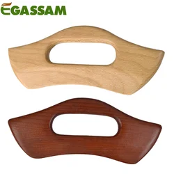 1Pcs Wooden Gua Sha Lymphatic Drainage Tool - Muscle Release, Anti Cellulite Wooden Therapy Massage Tools for Back Arms Legs