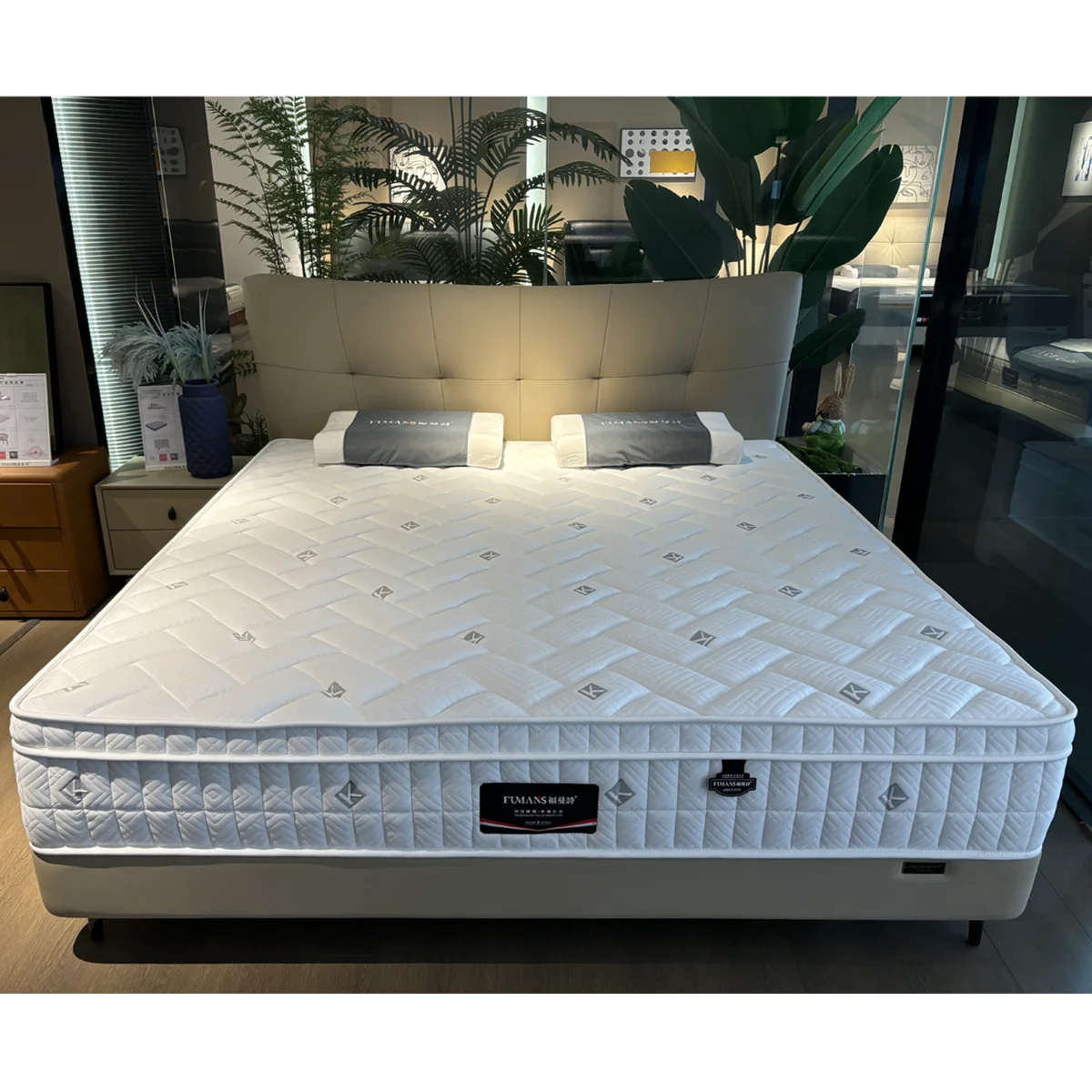 

American Standard Queen Size Spring Mattress Cheap Sleeping King Size Compressed Latex Mattress With Pillow Top