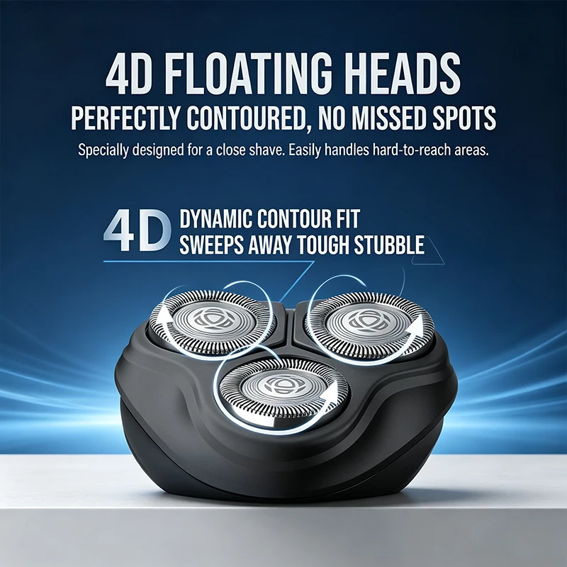 Philips S385 Electric Shaver Dry and Wet Dual Shaving Waterproof Shaver Fast Charging 45 Minute Battery Life Facial Cleaning