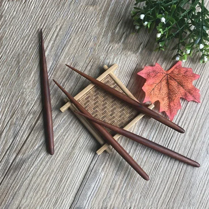 1Pcs Smoothing Mahogany Clay Sculpting Tool Soft Polymer Molding DIY Pottery Ceramic Carving Tools Accessories