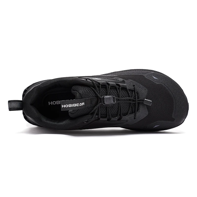 HOBIBEAR Unisex Running Shoes Elastic Band Hiking Sneakers Lightweight Breathable Casual Shoes image 2