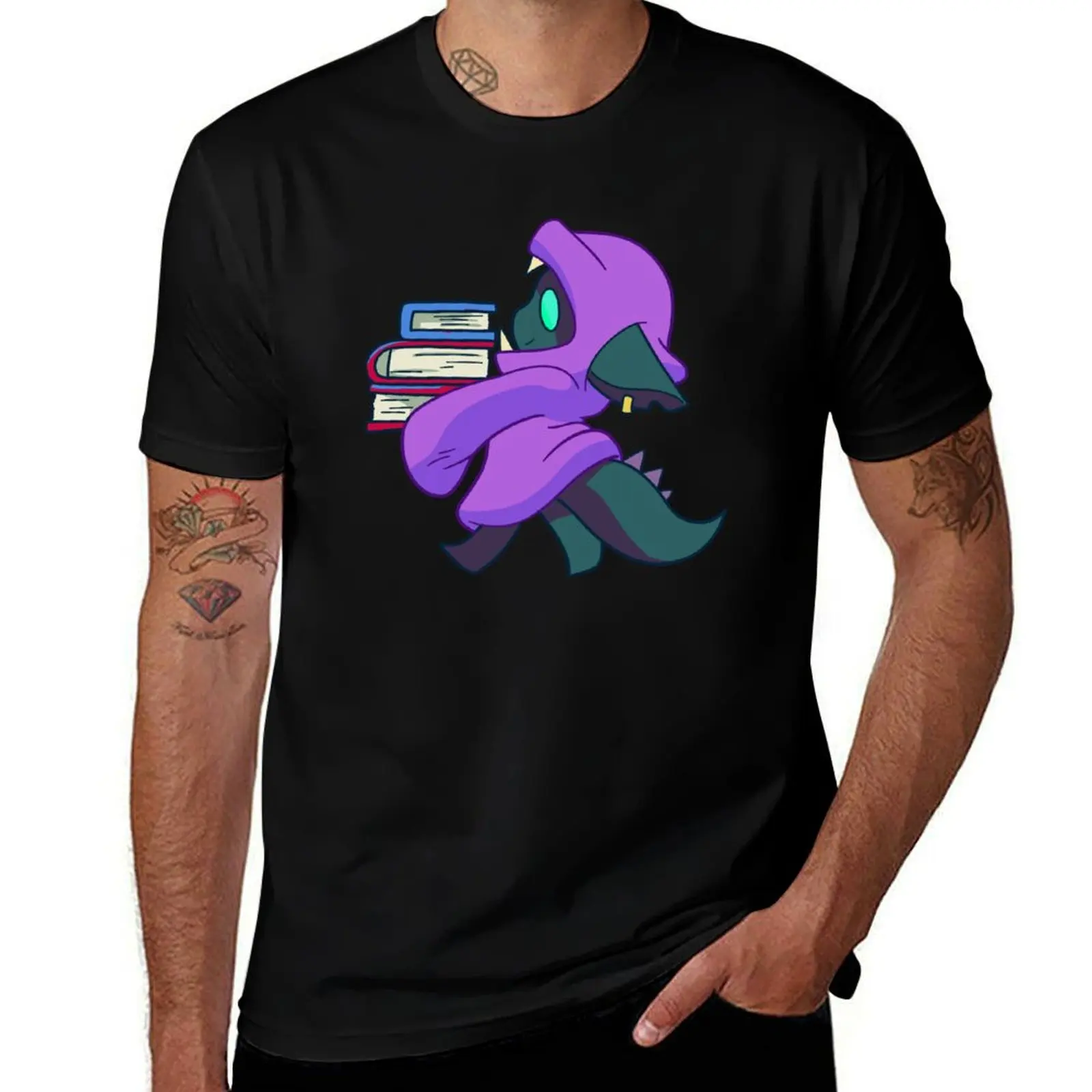 

Book Goblin T-Shirt cotton tshirt 100% t shirts for man pack cotton anime tshirt T-shirt