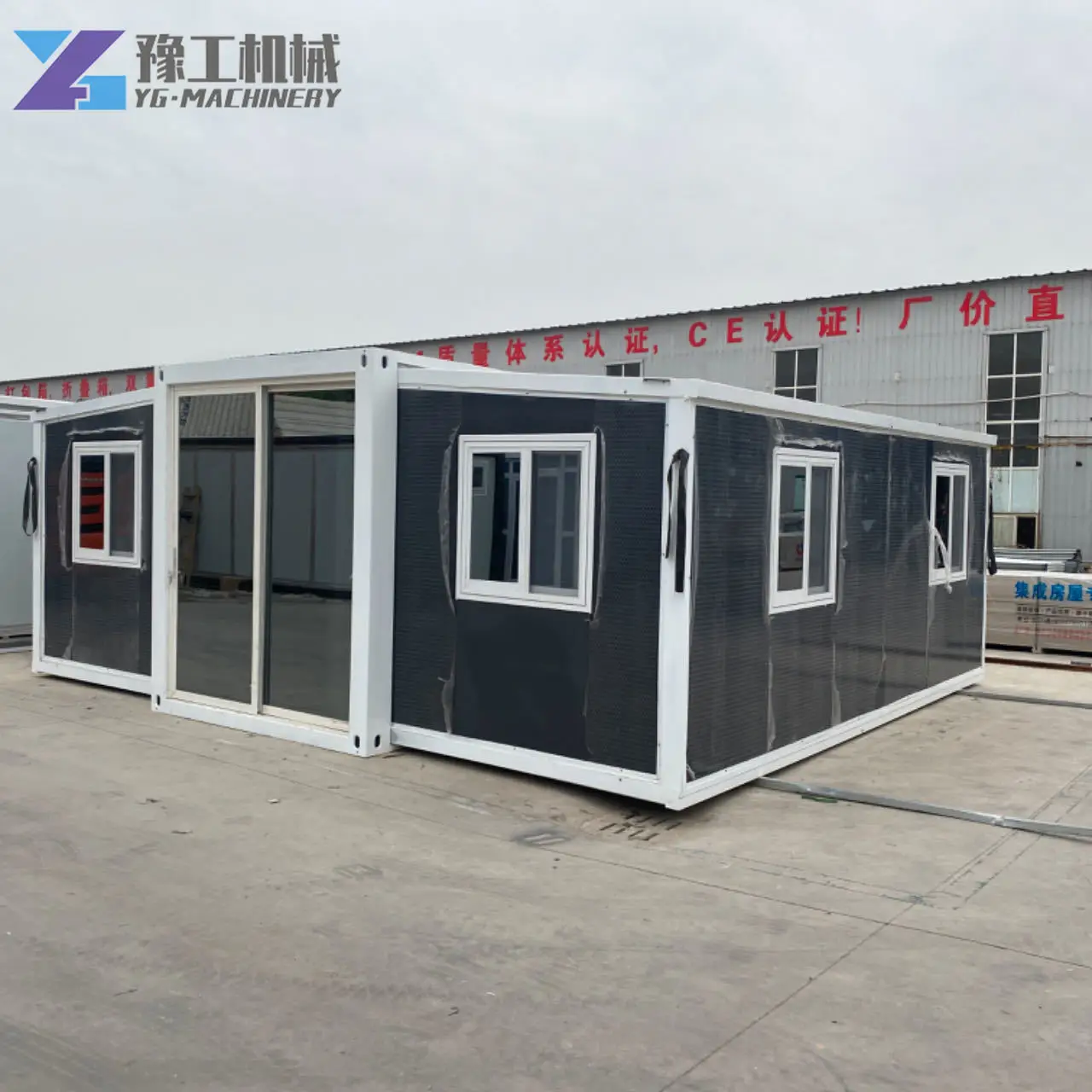 YG China Portable Shipping Modular Prefab Folding Living Homes Storage Expandable Prefabricated for Sale Container House