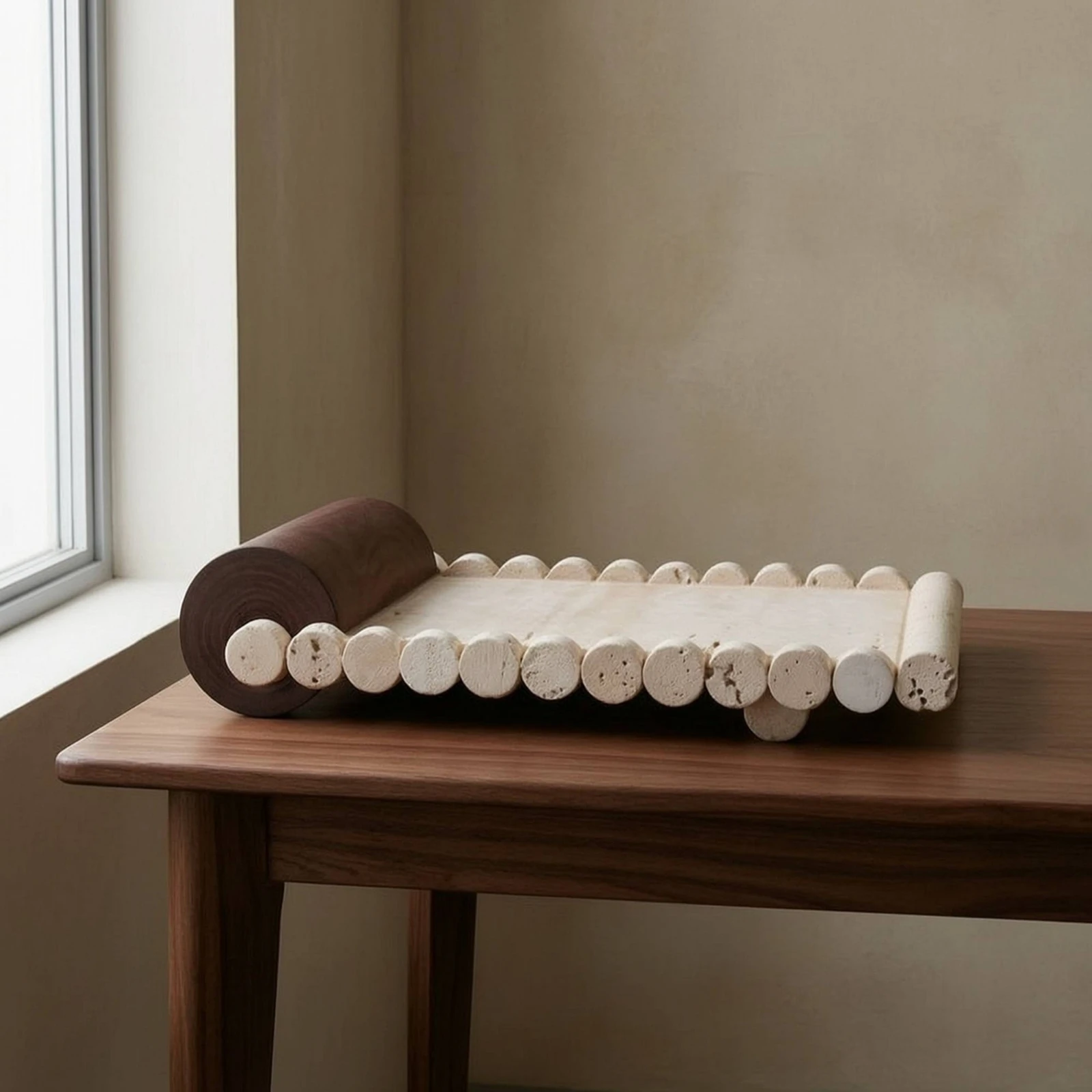 Resin Tray with Wood Roll Easy - Food Storage Table review and price