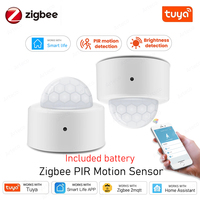 Zigbee 3.0 Motion Sensor With Pir Infrared Human Body Movement Wireless Detector Smart Home Tuya Smart Life App Works With Alexa