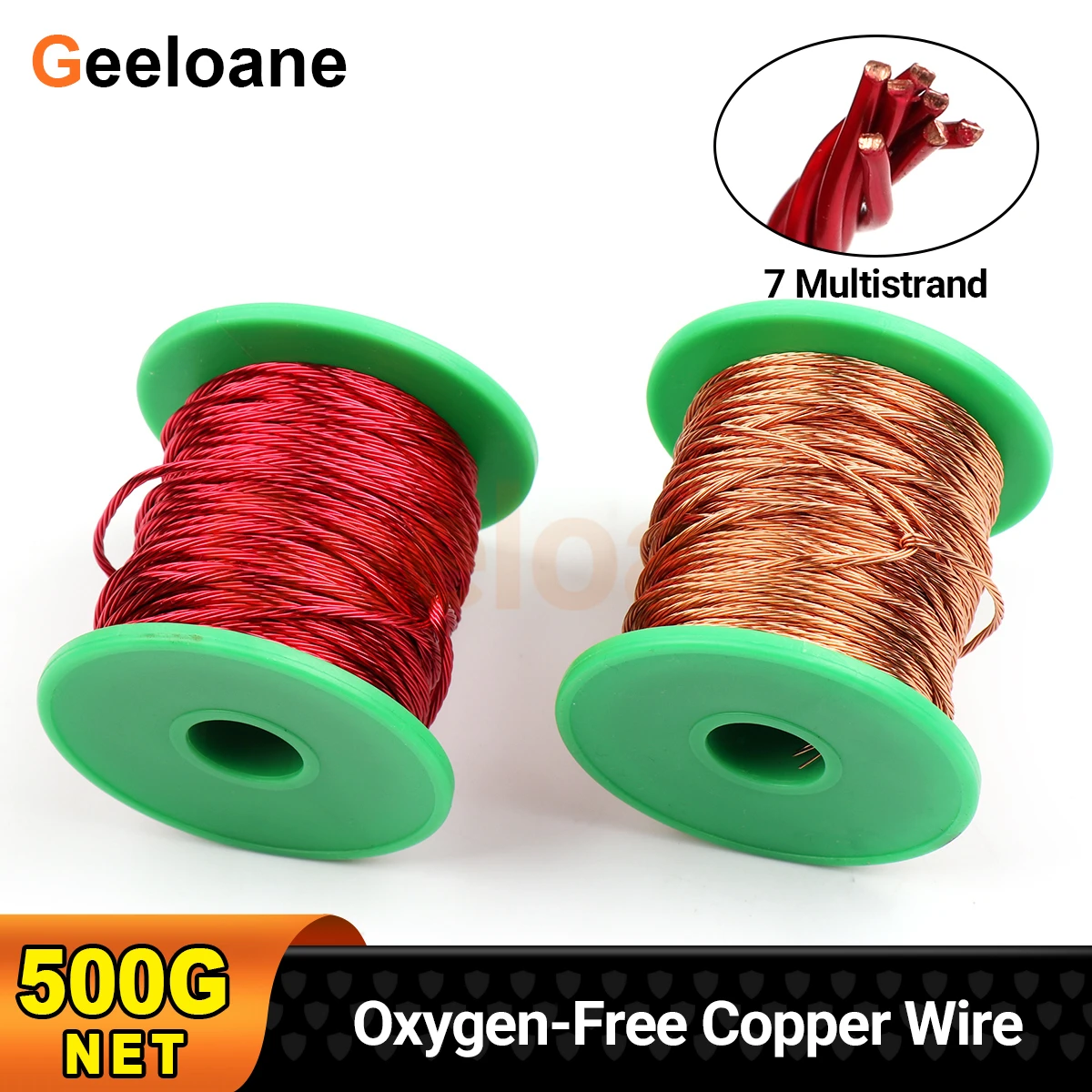 

0.45mm 0.5mm 0.6mm MMultistrand Speaker Crossover Audio Amplifier Inductor Oxygen-Free Copper Wire Coil